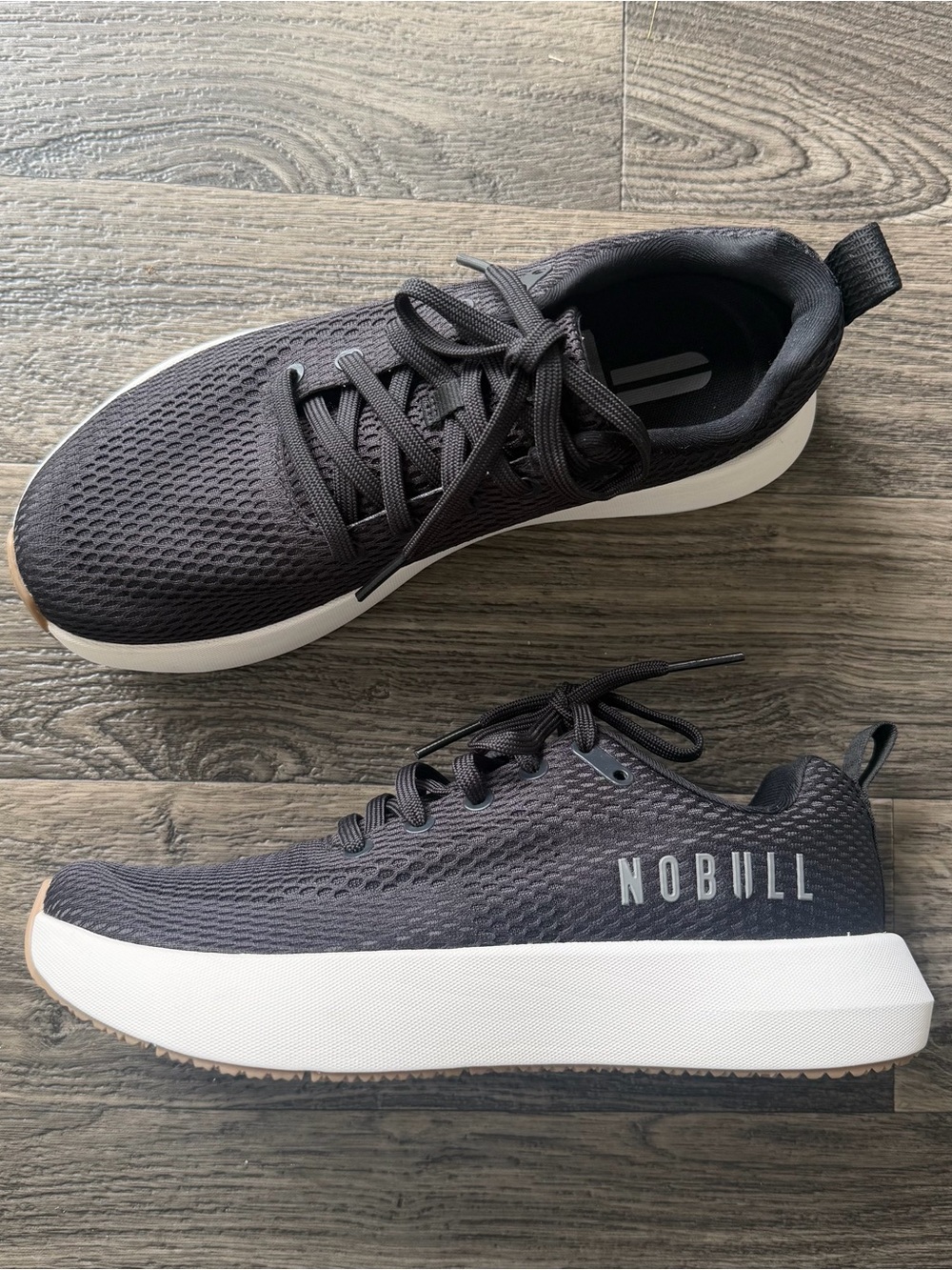 NOBULL Drive 2 Lightweight Hybrid Black Shoe Mesh Running Sneakers